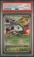 PSA 10 SHAYMIN LV.X-HOLO GALACTIC'S CONQST-1ST ED.