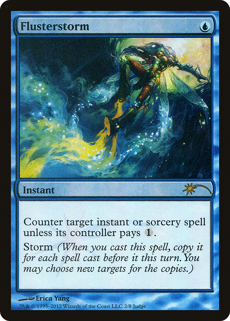Flusterstorm (JDG-002) - Judge Gift Cards 2012 Foil