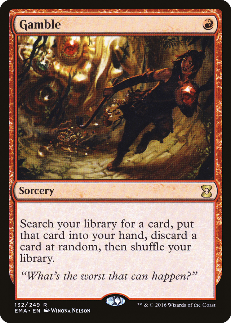 Gamble (EMA-132) - Eternal Masters Foil