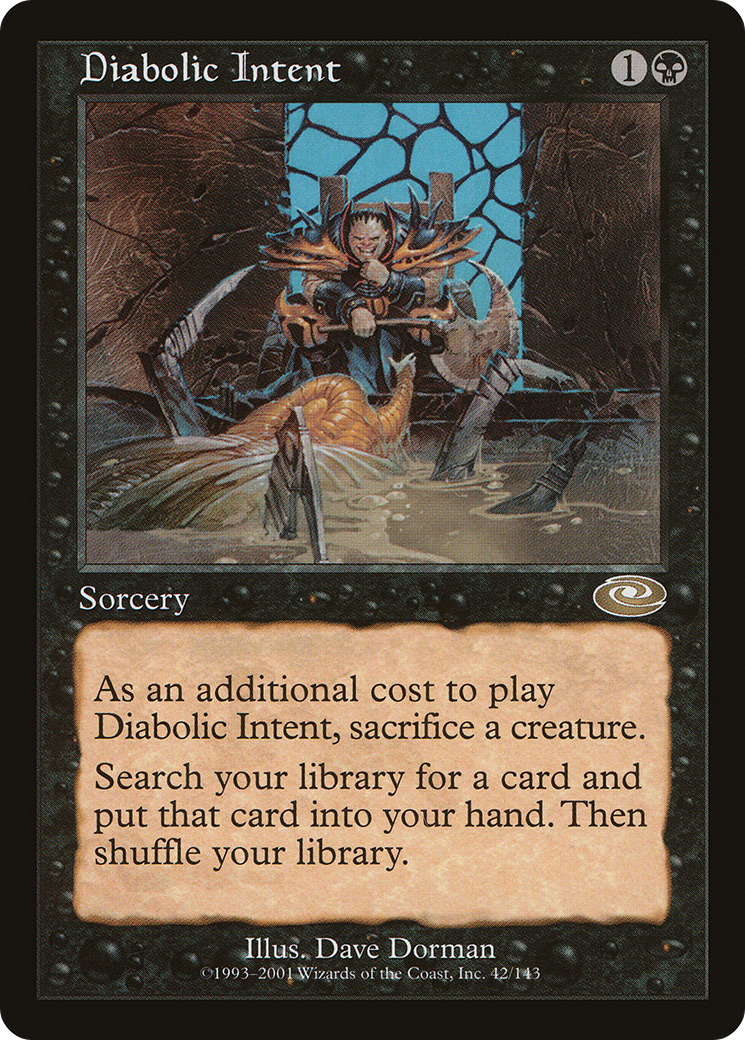 Diabolic Intent (PLS-042) - Planeshift Foil