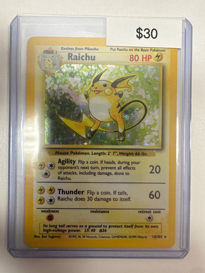 Pokemon Raichu 14/102