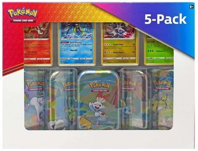 Galar pals Mini Tins 5-pack