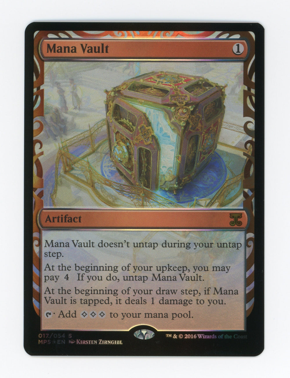 Mana Vault — Masterpiece Series|Foil — ID 16916