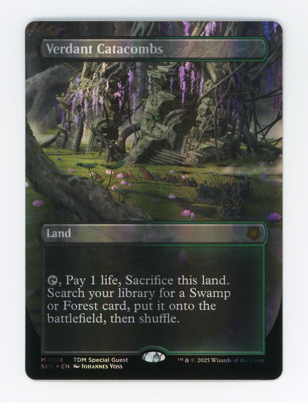Verdant Catacombs — Borderless|Dragonscale Foil — ID 17266