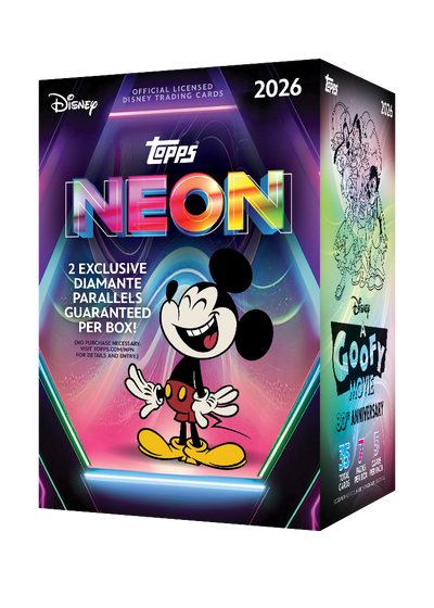 2026 Topps Disney Neon Blaster Box