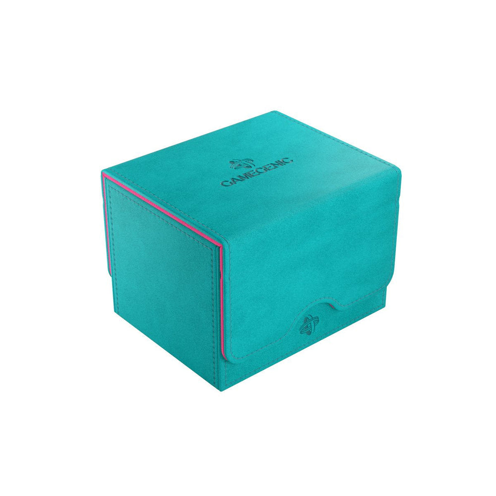 Gamegenic Sidekick XL Convertible Deck Box - 100+ - Teal/Pink