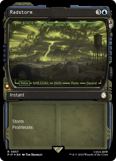 Radstorm (PIP-857) - Fallout: (Showcase) Foil