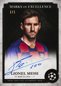 2024/25 Topps UEFA Club Competitions Chrome Soccer Jumbo Box