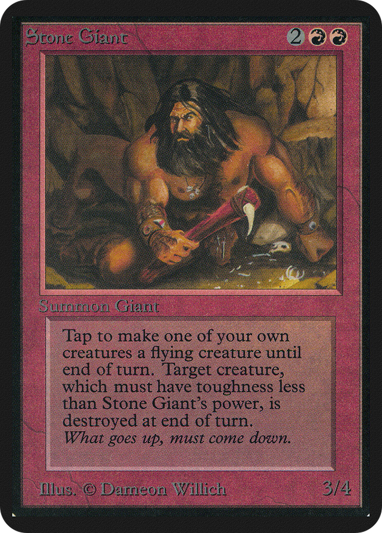 Stone Giant (LEA-176) - Limited Edition Alpha