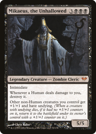 Mikaeus, the Unhallowed (DKA-070) - Dark Ascension Foil