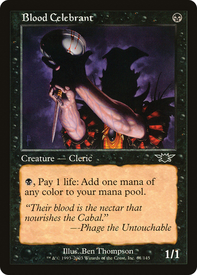 Blood Celebrant (LGN-061) - Legions Foil
