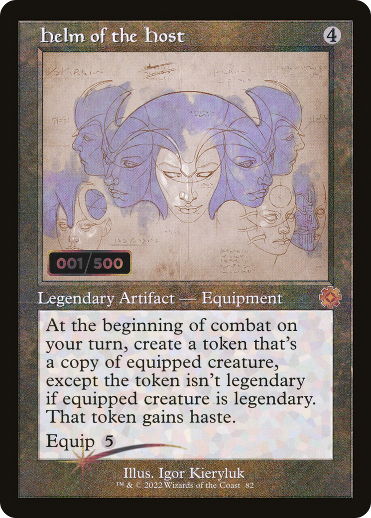 Helm of the Host (BRR-82Z) - The Brothers' War Retro Artifacts Foil