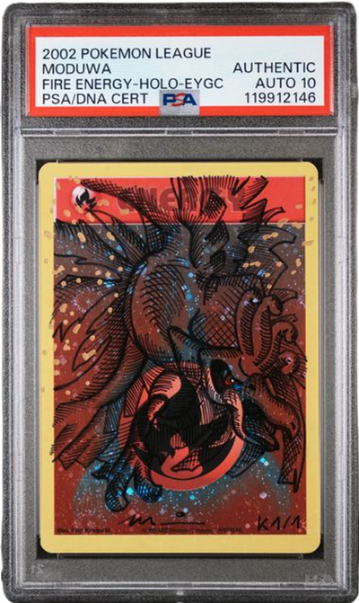 PSA AUTO 10 MODUWA HO-OH FIRE ENERGY-HOLO