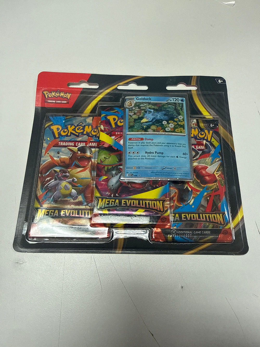 Pokemon Mega Evolutions 3-Pack Blister