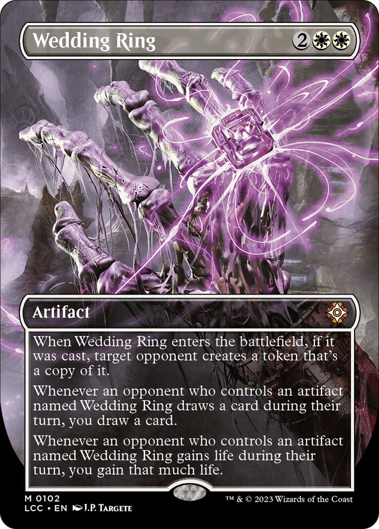 Wedding Ring (LCC-102) - The Lost Caverns of Ixalan Commander (Borderless)