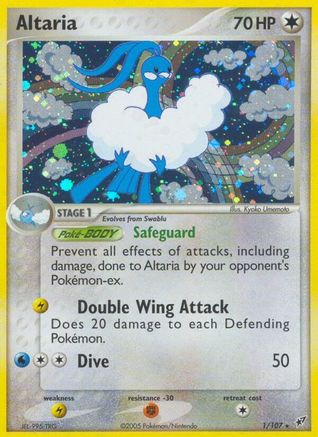 Altaria (1/107) - Deoxys Reverse Holofoil