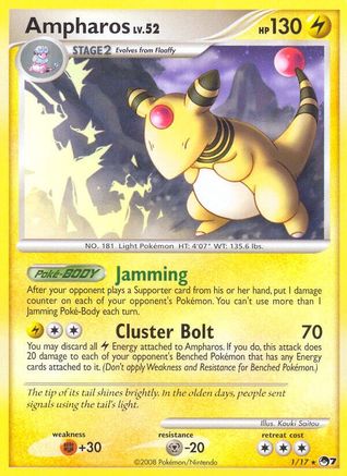 Ampharos (1/017) - POP Series 7 Holofoil