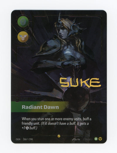 Radiant Dawn (Leona) — Signature|Foil — ID 17458