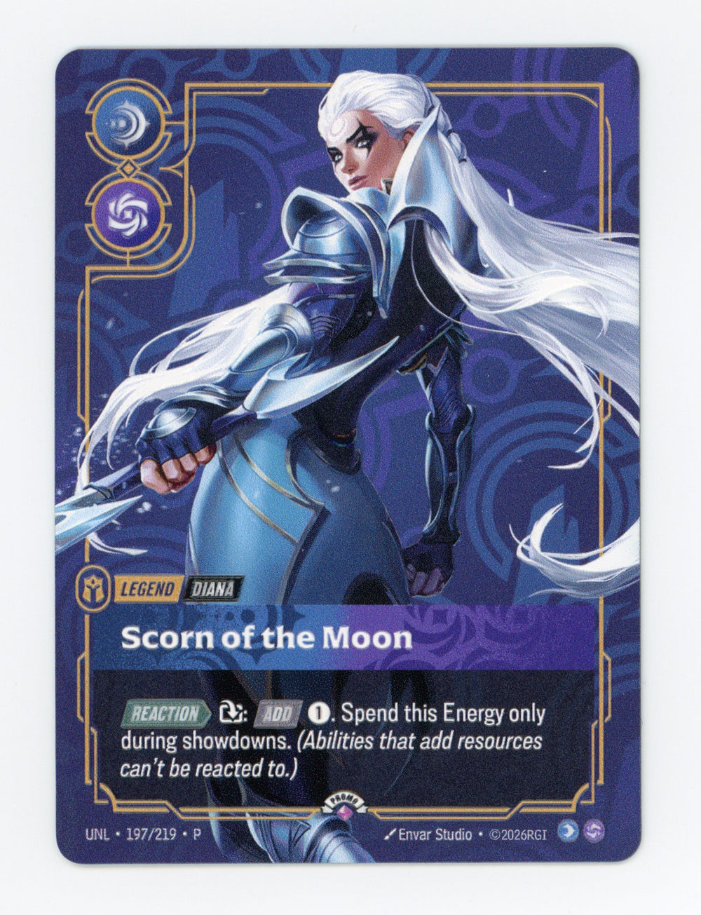 Scorn of the Moon (Diana) — Metal|Prize Wall — ID 17472