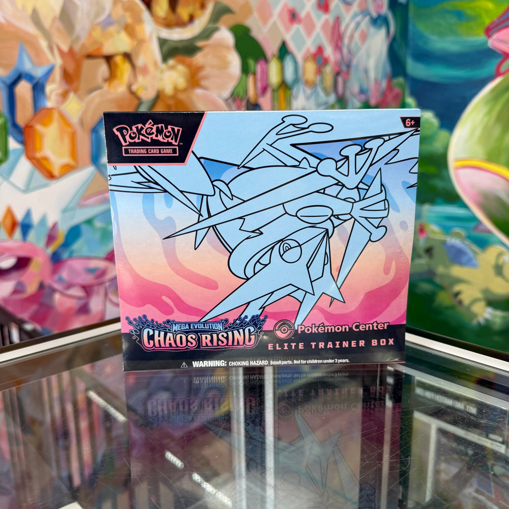 Pokemon Chaos Rising Elite Trainer Box Pokemon Center Exclusive