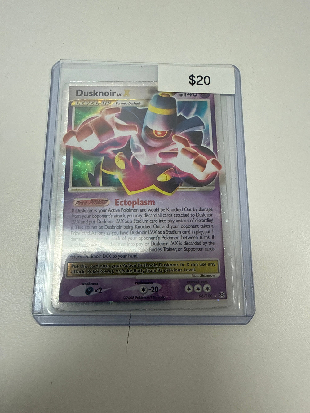 Pokemon Dusknoir Lv. X #96/100
