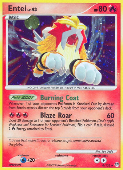 Entei - 4/132 - (Secret Wonders)