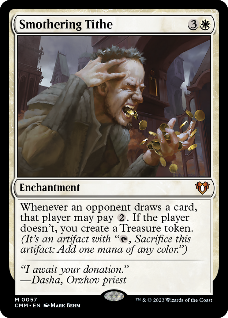 Smothering Tithe (CMM-057) - Commander Masters