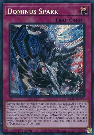 Dominus Spark - BLZD-EN077 - Secret Rare - 1st Edition