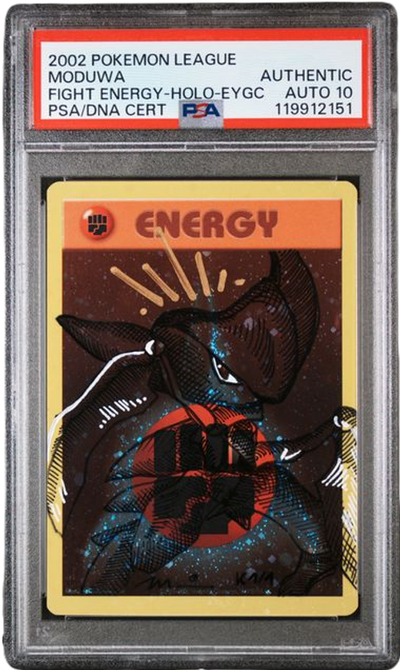 PSA AUTO 10 MODUWA KABUTOPS FIGHTING ENERGY-HOLO