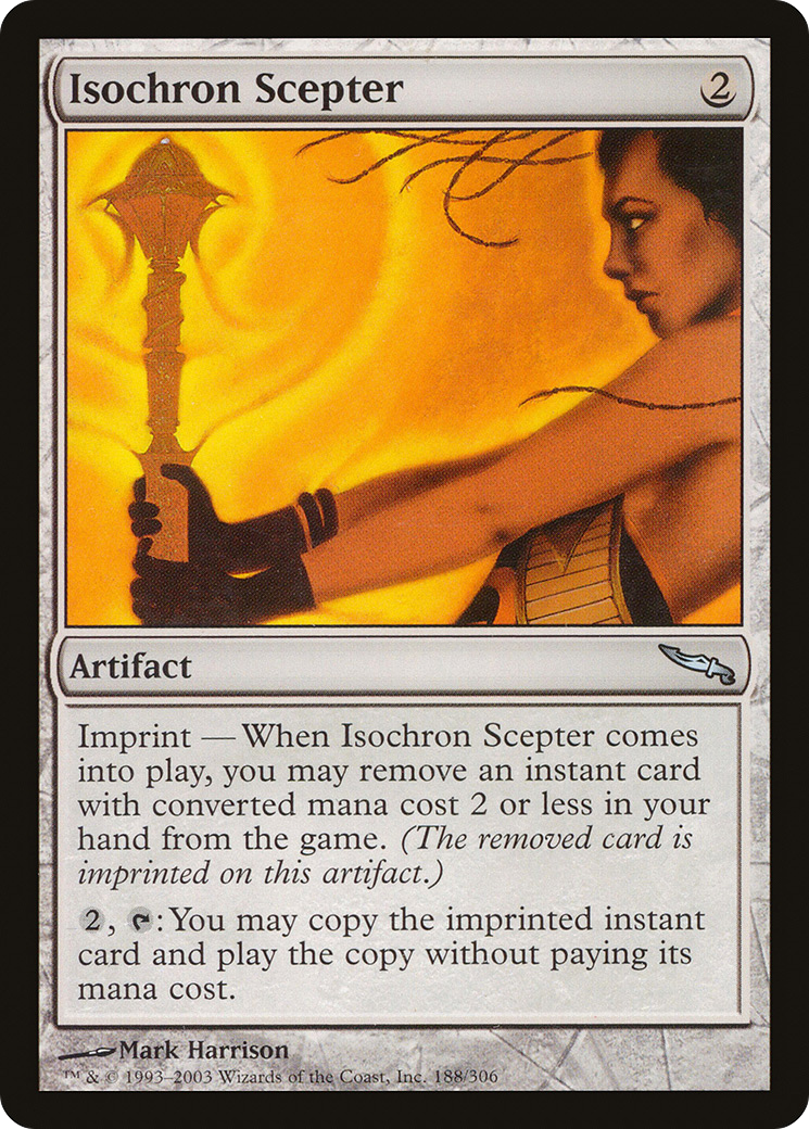 Isochron Scepter (MRD-188) - Mirrodin Foil