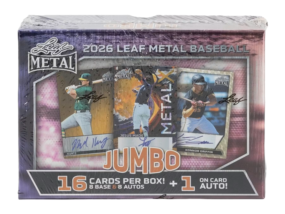 2026 Leaf Metal Baseball Jumbo Box