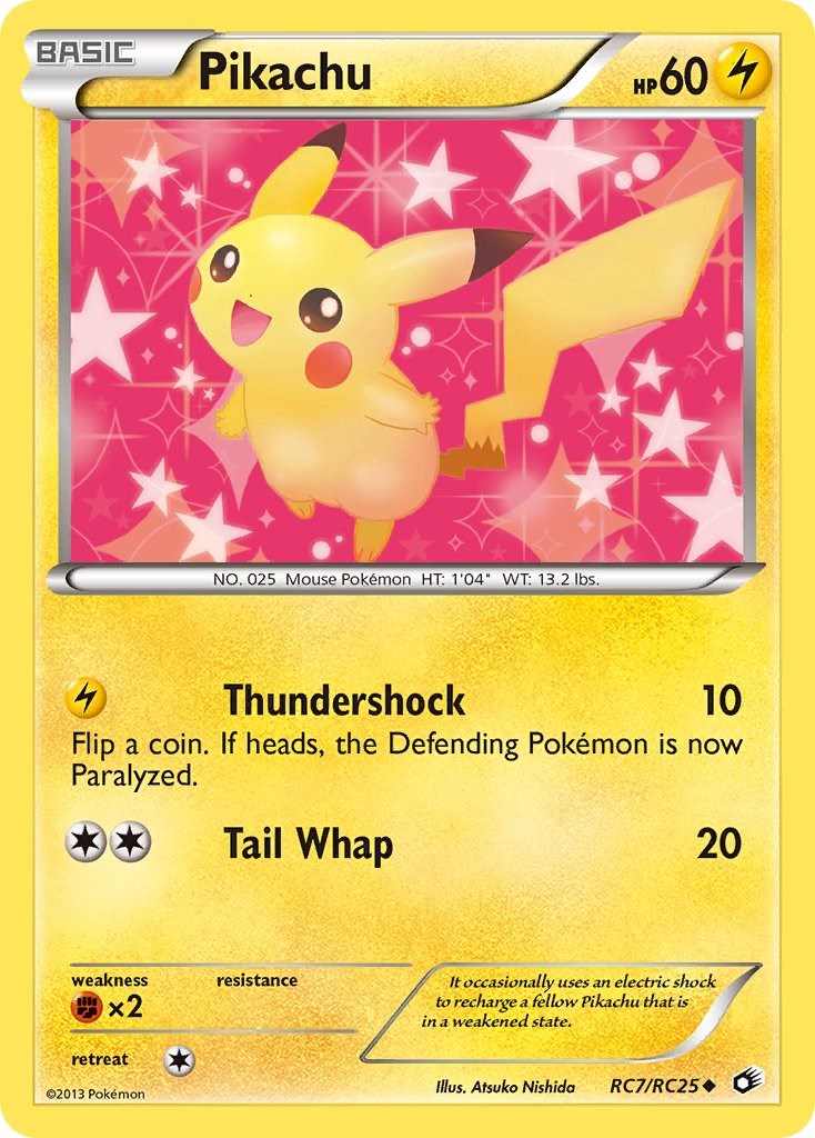 Pikachu - RC7/RC25 - (Legendary Treasures: Radiant Collection)