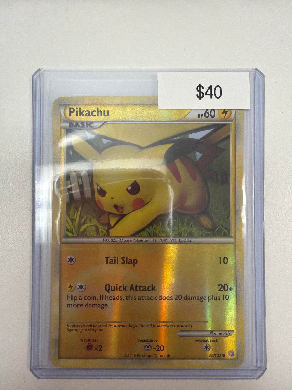 Pokemon Pikachu 78/123
