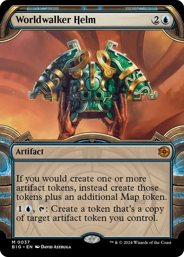 Worldwalker Helm (BIG-037) - The Big Score: (Showcase) Foil
