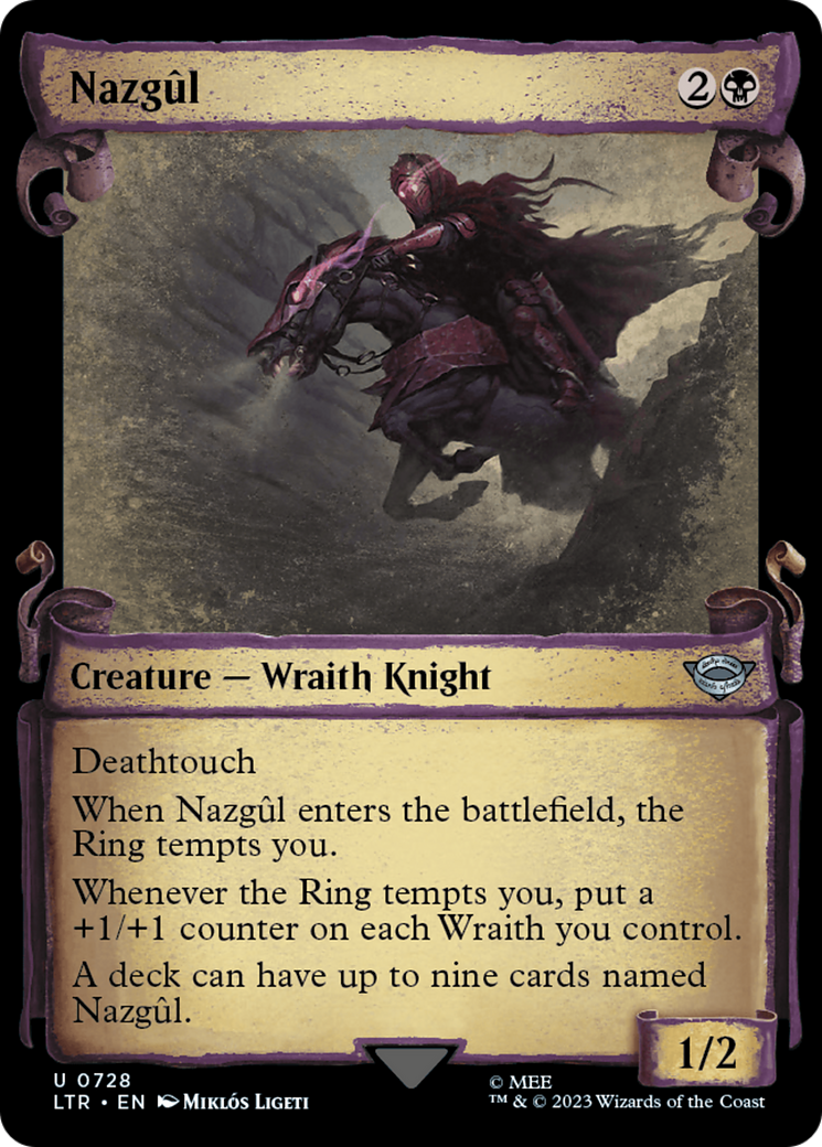NazgÃ»l (LTR-728) - The Lord of the Rings: Tales of Middle-earth: (Showcase)