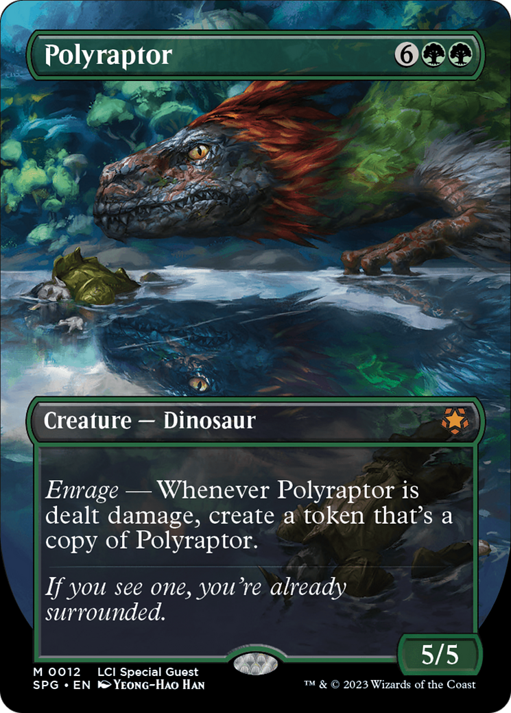 Polyraptor (SPG-012) - Special Guests (Borderless) Foil