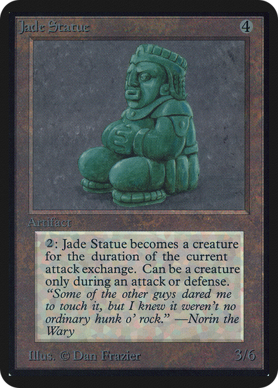 Jade Statue (LEA-253) - Limited Edition Alpha