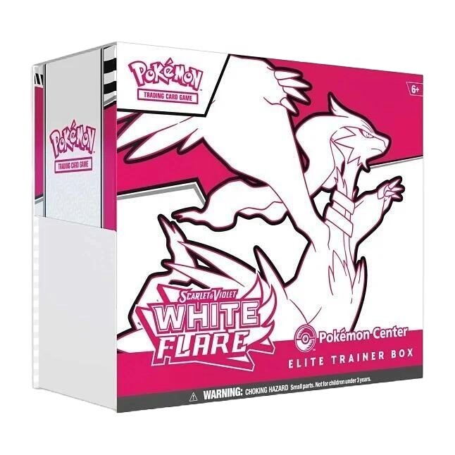 Pokemon Scarlet & Violet White Flare Pokemon Center Elite Trainer Box