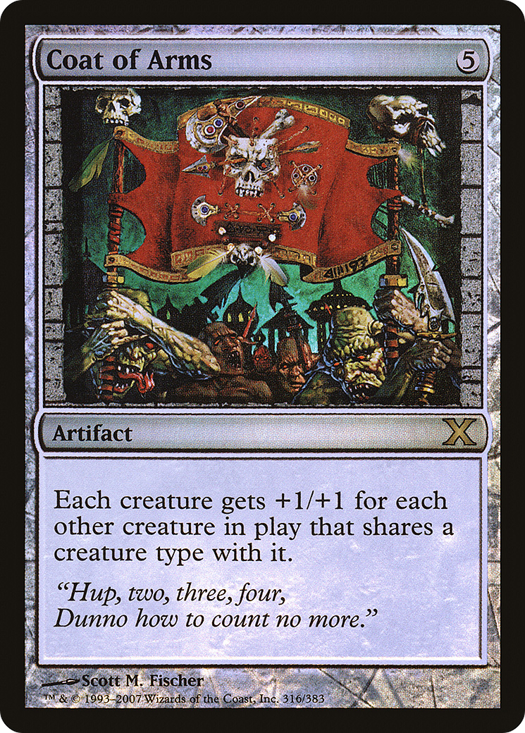 Coat of Arms (10E-316â˜…) - Tenth Edition Foil