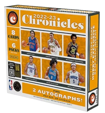 2022/23 Panini Chronicles Basketball Hobby Box