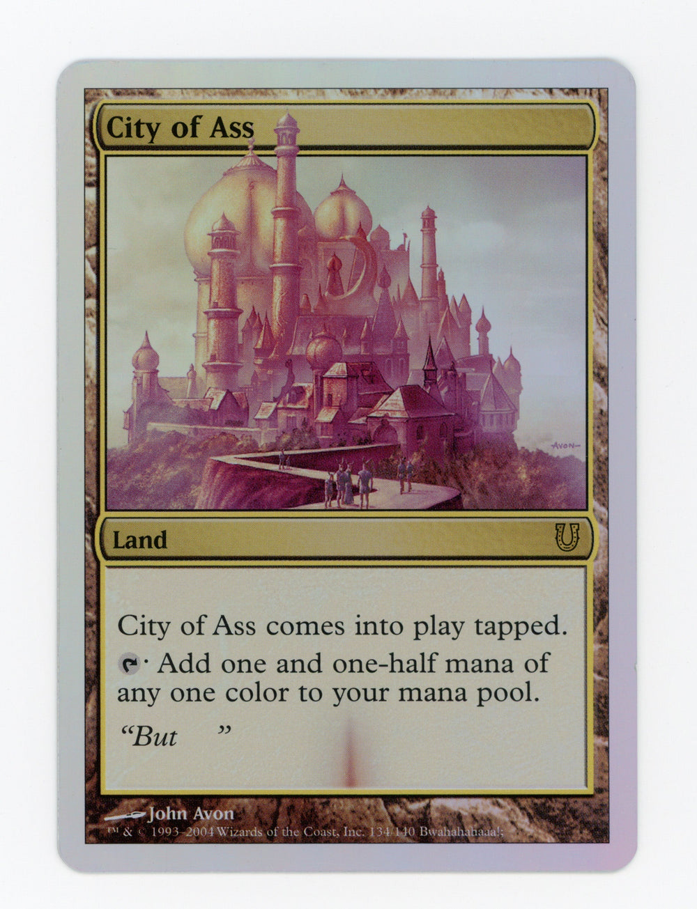 City of Ass — Foil — ID 17347