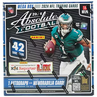 2024 Panini Absolute Football Mega Box (Black Parallels)