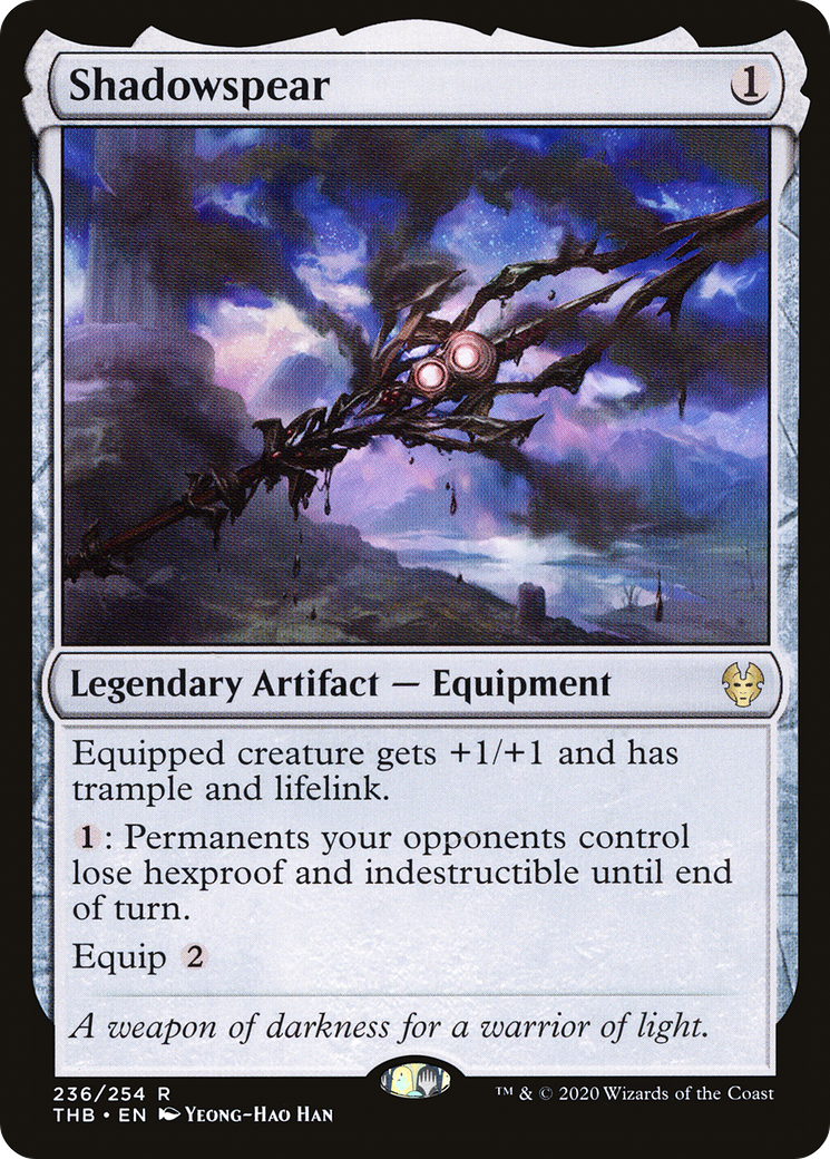 Shadowspear (THB-236) - Theros Beyond Death Foil