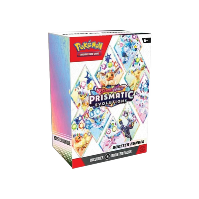 Pokemon Scarlet & Violet Prismatic Evolutions Booster Bundle Box