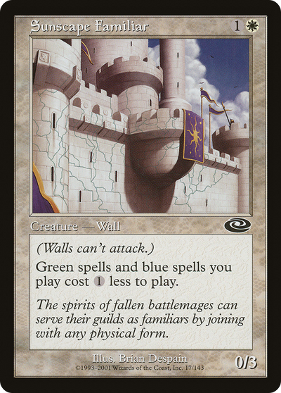Sunscape Familiar (PLS-017) - Planeshift Foil