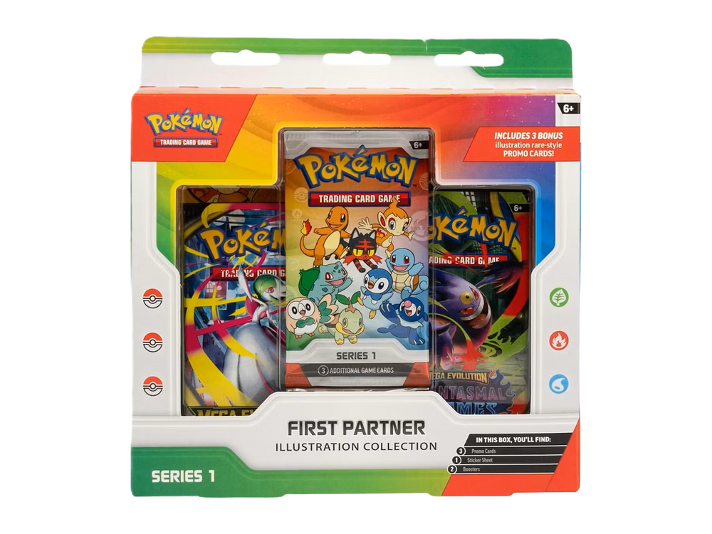 Pokemon First Partner Illustration Collection Series 1 - Box
