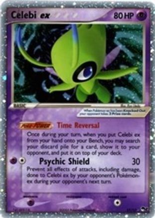 Celebi ex (Holo) (17) - POP Series 2 Holofoil