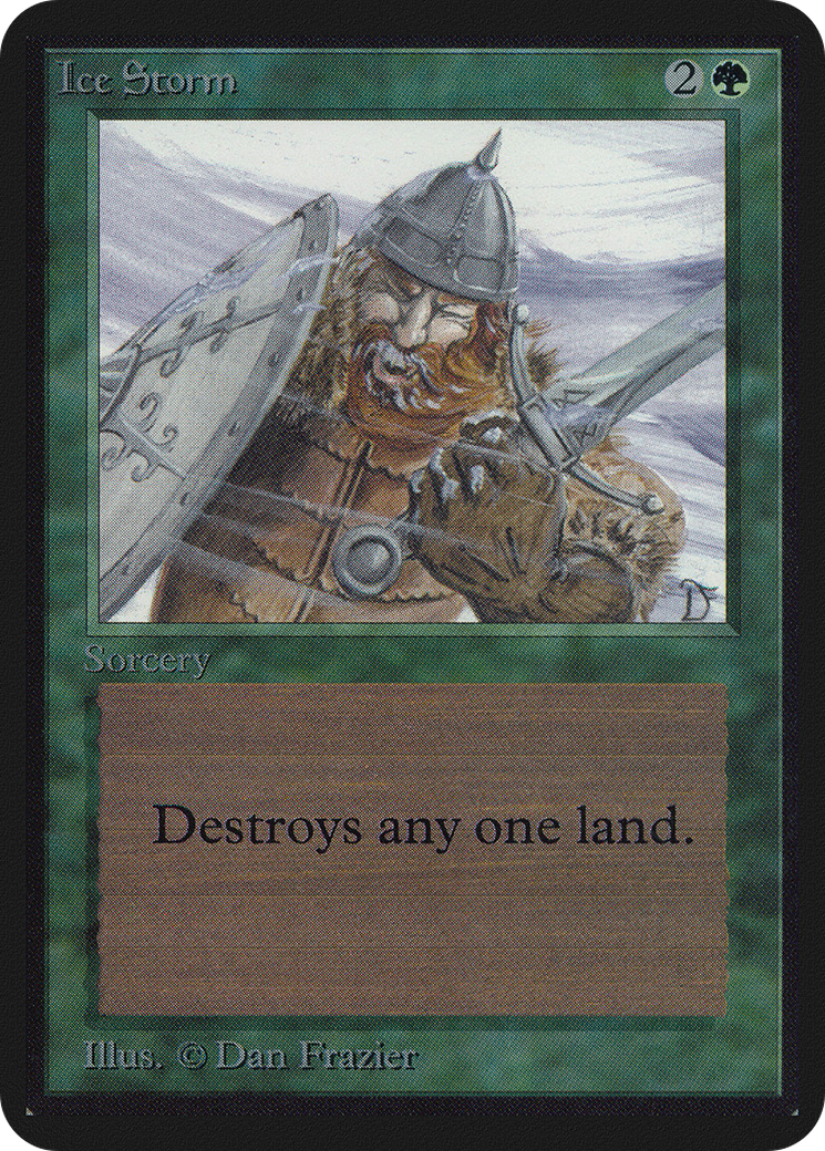 Ice Storm (LEA-201) - Limited Edition Alpha
