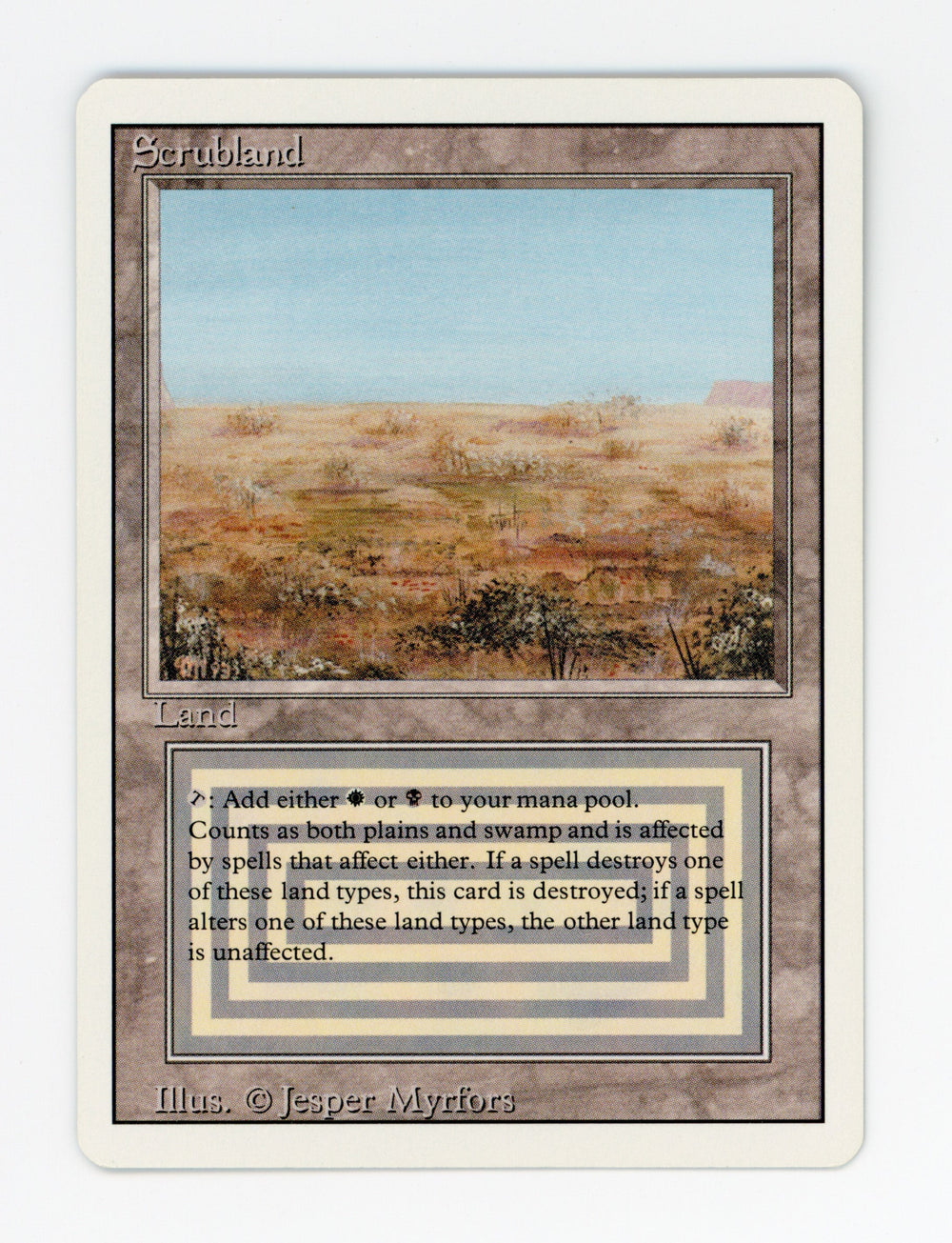 Scrubland — ID 17524