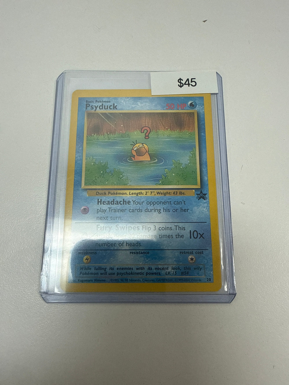 Pokemon Psyduck Promo #20